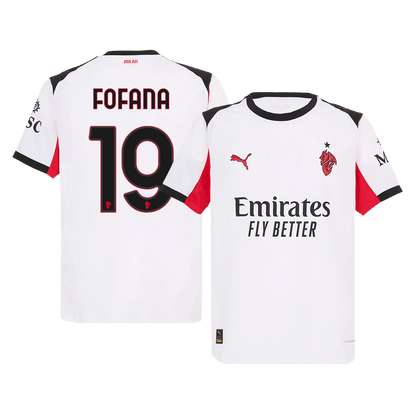 FOFANA #19 AC Milan Uitshirt 2025/26 Spelersversie