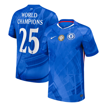 WORLD CHAMPIONS #25 Chelsea Thuisshirt 2025/26