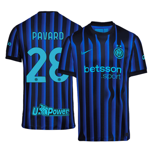 PAVARD #28 Inter Milan Thuisshirt 2025/26