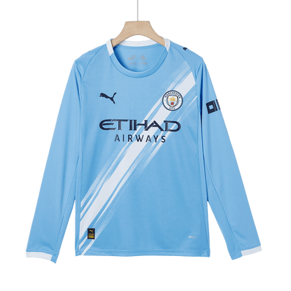 Manchester City Thuisshirt 2025/26 Lange Mouwen