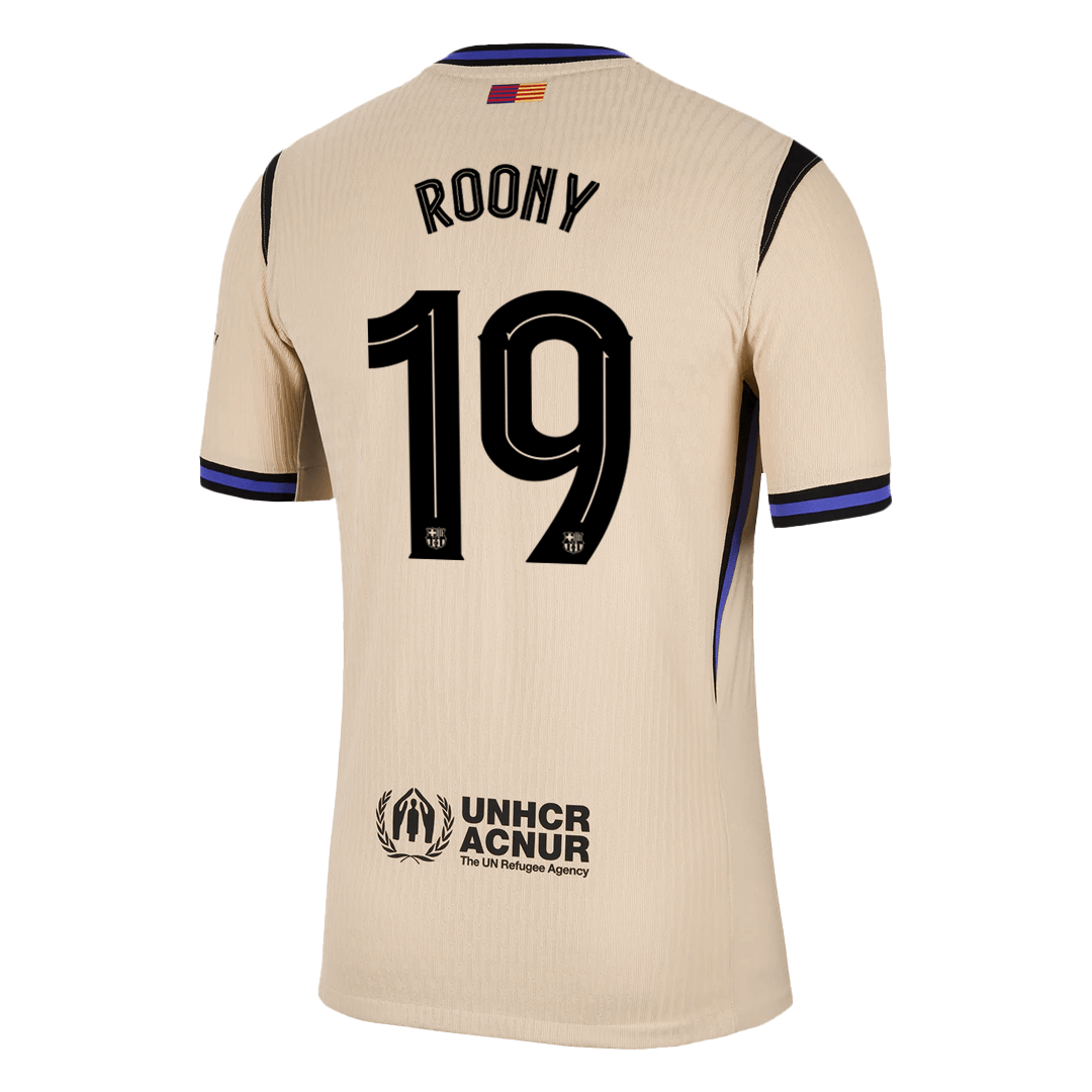 ROONY #19 Barcelona Uitshirt 2025/26 Spelersversie - UCL