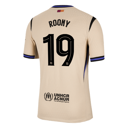 ROONY #19 Barcelona Uitshirt 2025/26 Spelersversie - UCL