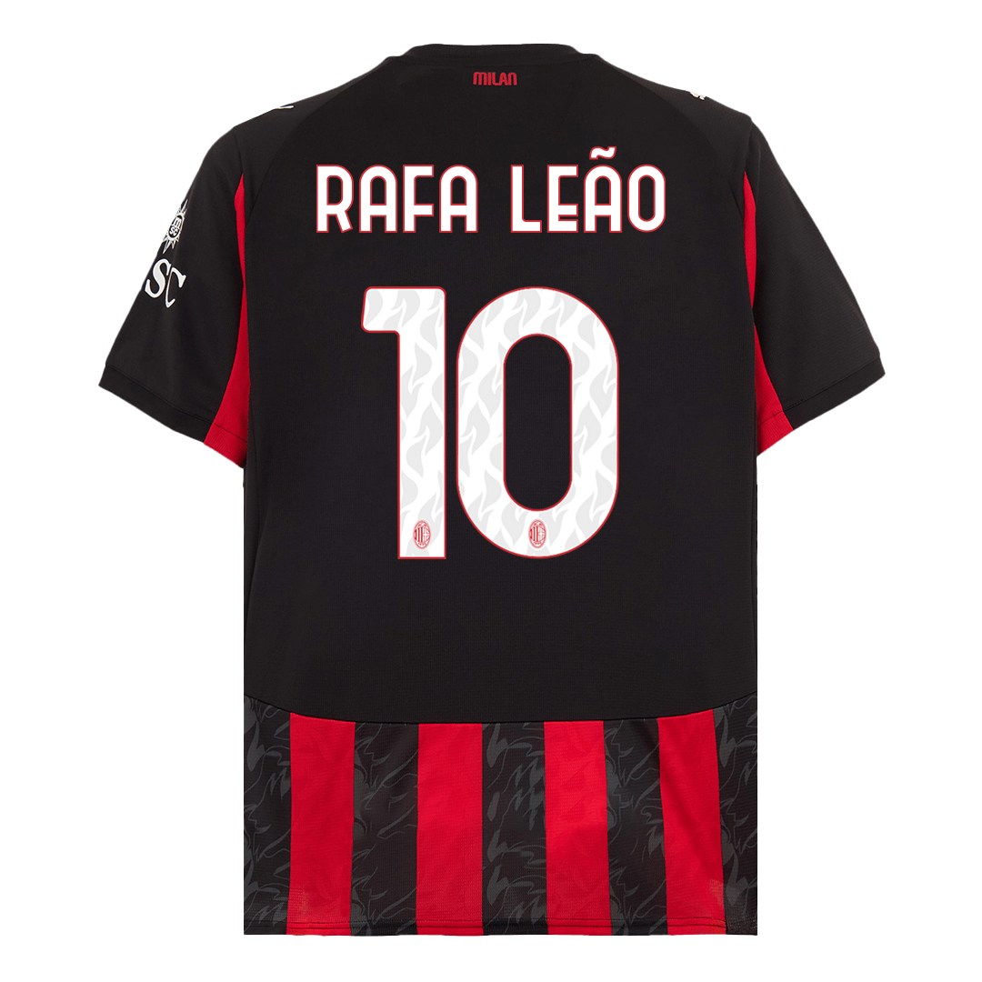RAFA LEÃO #10 AC Milan Thuisshirt 2025/26