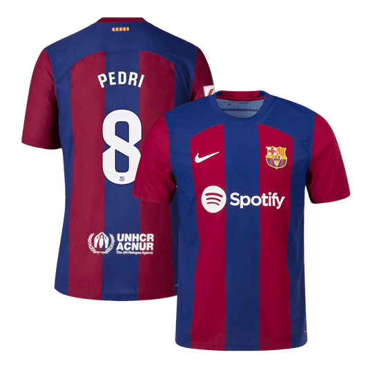 PEDRI #8 Barcelona Thuisshirt 2023/24 Spelersversie