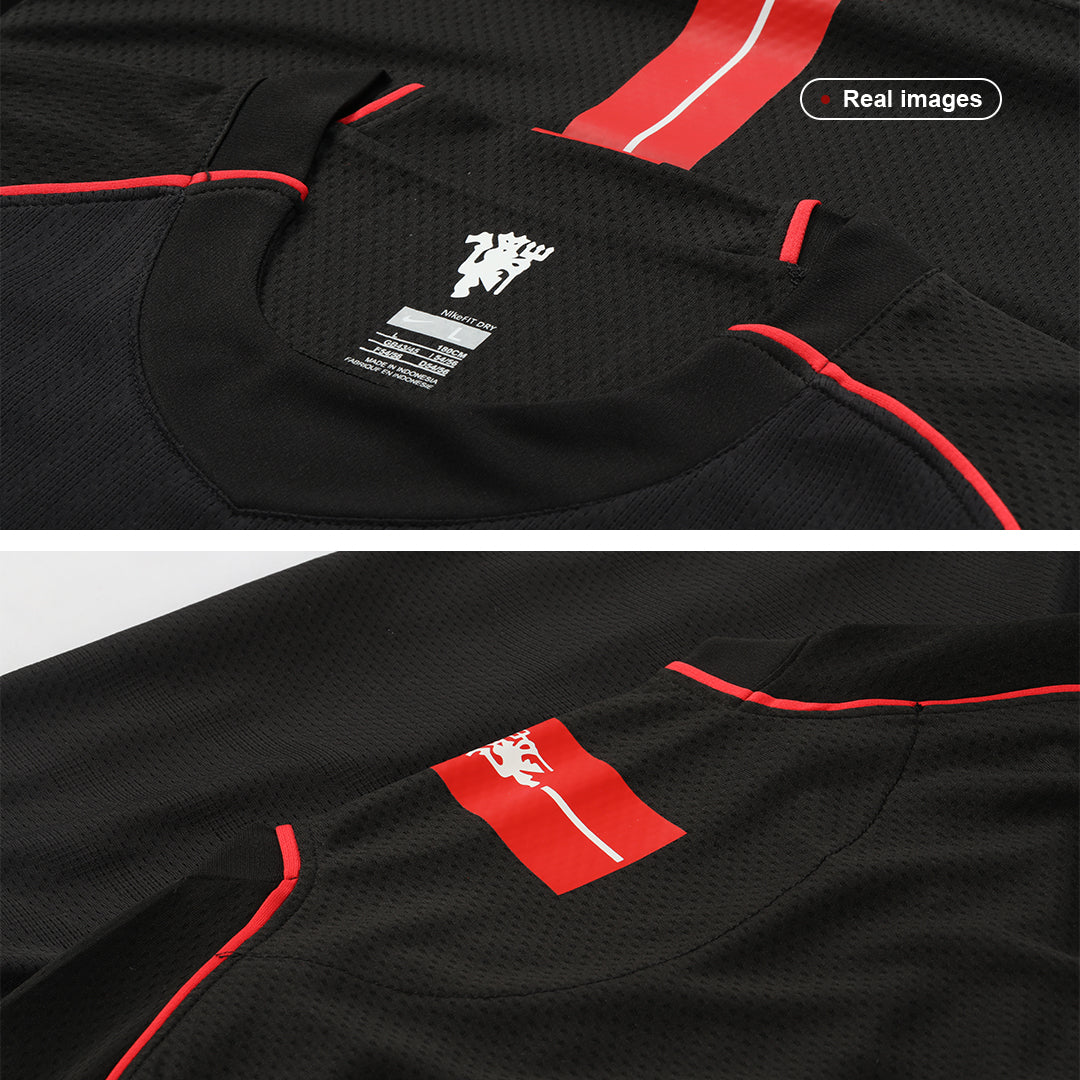 SCHOLES #18 Retro 2007/08 Manchester United Uitshirt