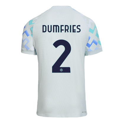 DUMFRIES #2 Inter Milan Uitshirt 2025/26 Spelersversie