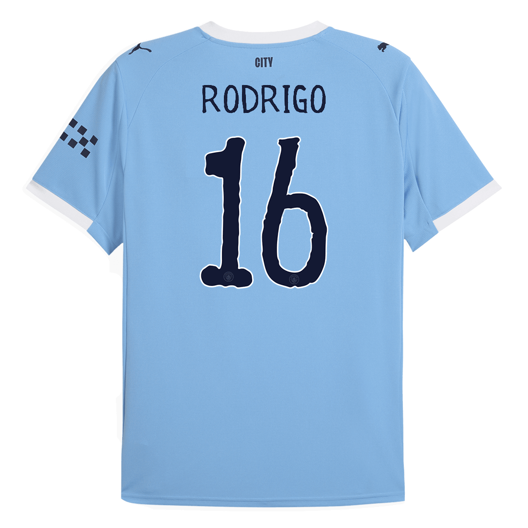 RODRIGO #16 Manchester City Thuisshirt 2025/26 - Club World Cup
