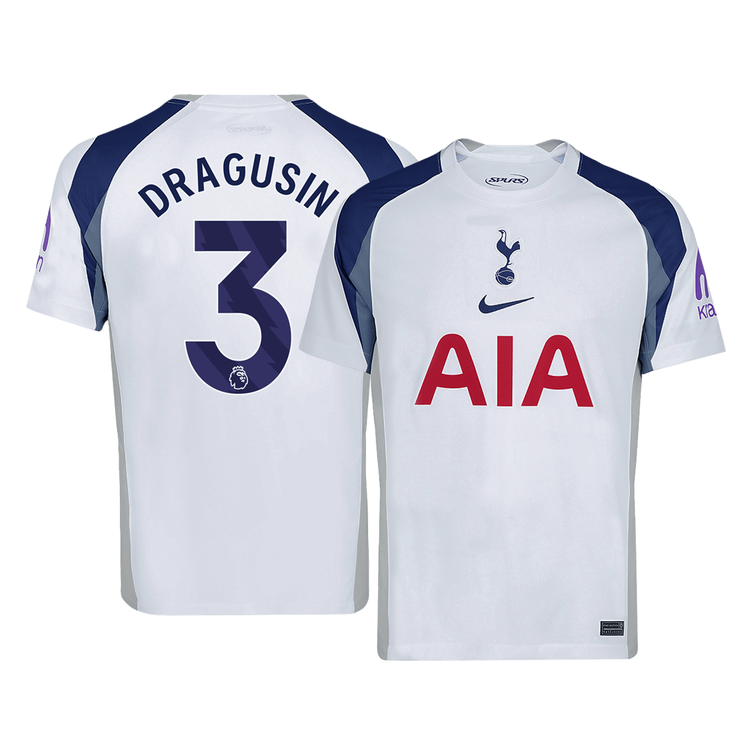 DRAGUSIN #3 Tottenham Hotspur Thuisshirt 2025/26