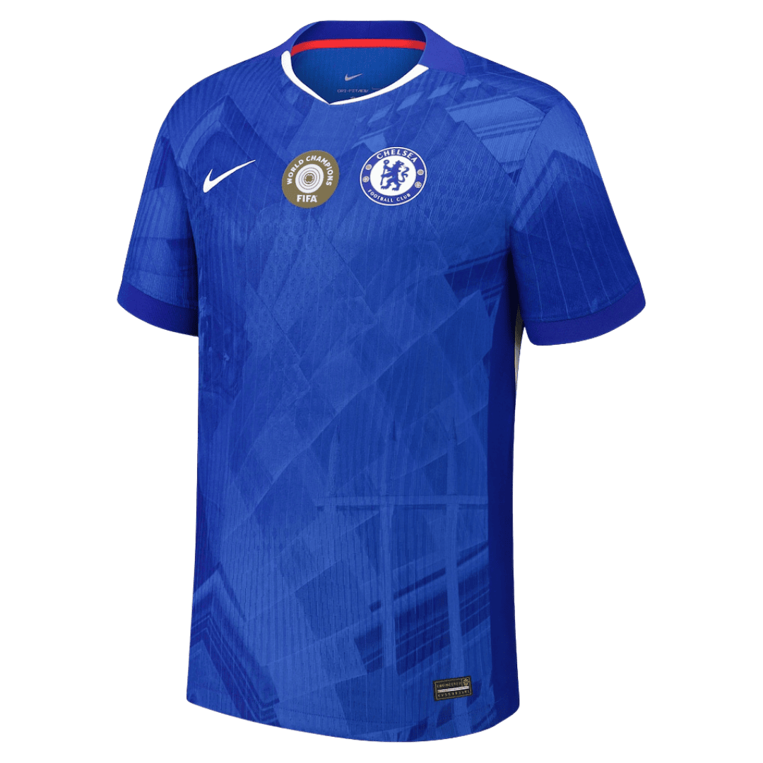 WORLD CHAMPIONS #25 Chelsea Thuisshirt 2025/26 Spelersversie