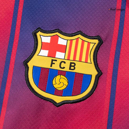 Barcelona Thuisshirt 2025/26 Lange Mouwen