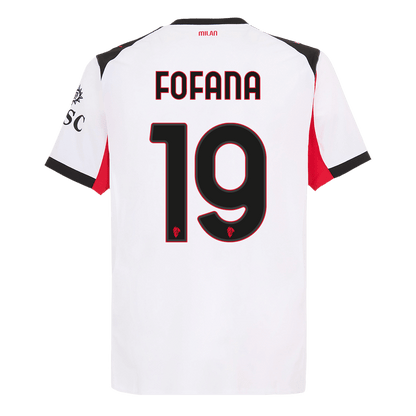 FOFANA #19 AC Milan Uitshirt 2025/26 Spelersversie