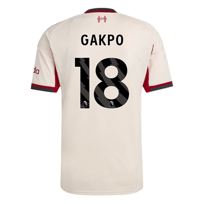 GAKPO #18 Liverpool Uitshirt 2025/26