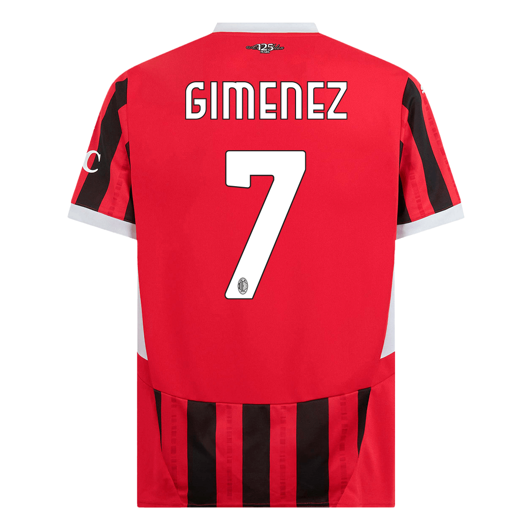 GIMENEZ #7 AC Milan Thuisshirt 2024/25