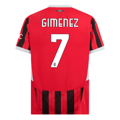 GIMENEZ #7 AC Milan Thuisshirt 2024/25