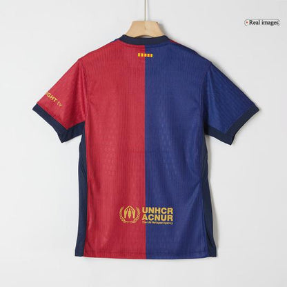 Spelersversie Barcelona Thuisshirt 2024/25 - COLDPLAY