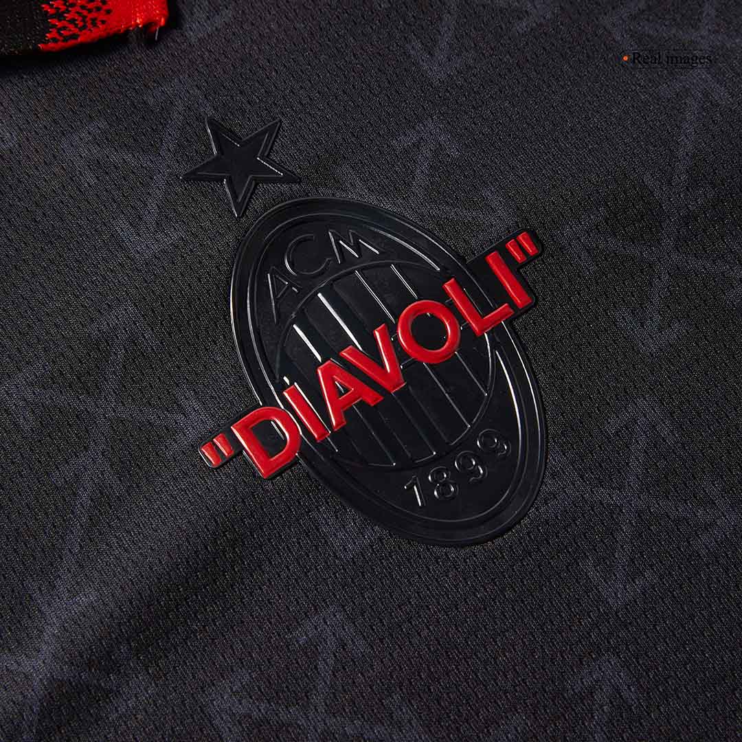 "RAFA LEÃO" #10 AC Milan Vierde Shirt Uitshirt 2024/25