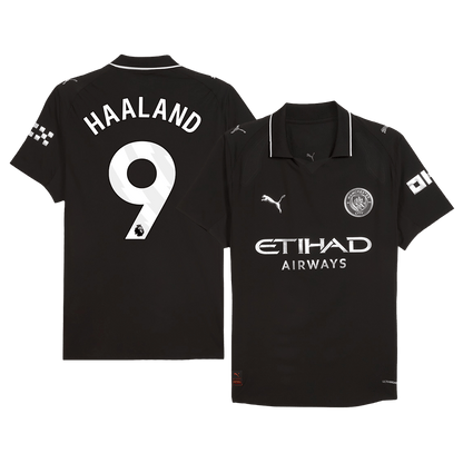 HAALAND #9 Manchester City Uitshirt 2025/26 Spelersversie
