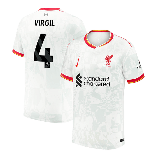 VIRGIL #4 Liverpool Derde Shirt 2024/25