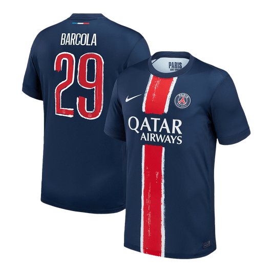 BARCOLA #29 PSG Thuisshirt 2024/25
