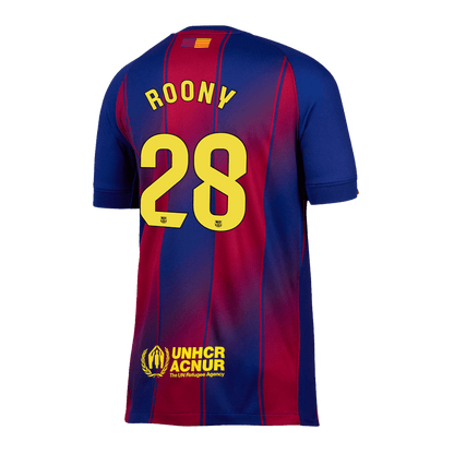 ROONY #28 Barcelona Thuisshirt 2025/26