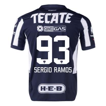 Spelersversie SERGIO RAMOS #93 Monterrey Thuisshirt 2024/25