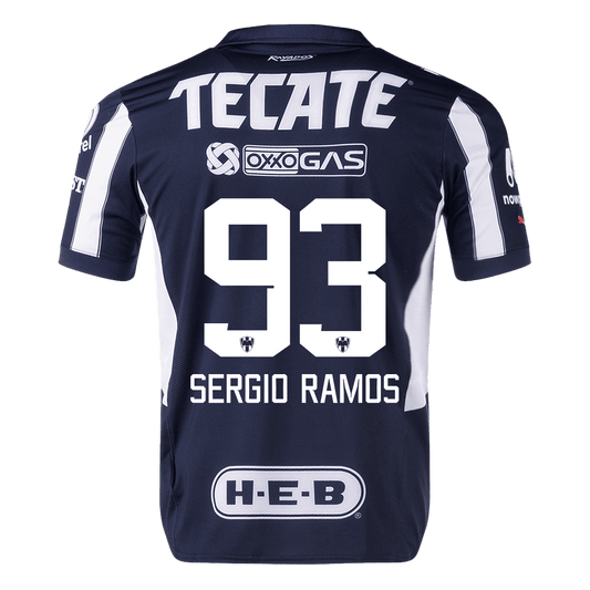 Spelersversie SERGIO RAMOS #93 Monterrey Thuisshirt 2024/25