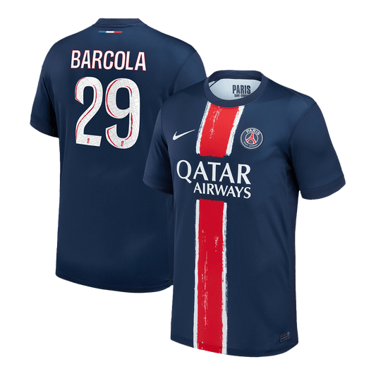 BARCOLA #29 PSG Thuisshirt 2024/25