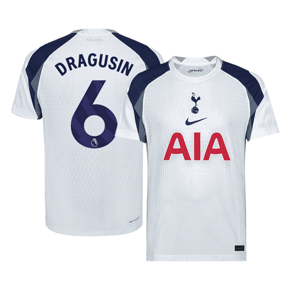 DRAGUSIN #6 Tottenham Hotspur Thuisshirt 2025/26 Spelersversie