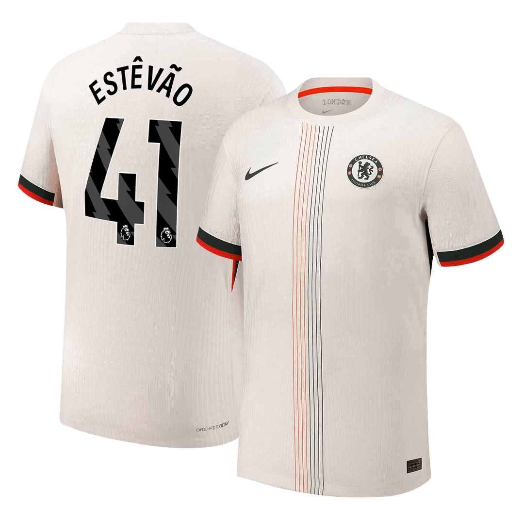 ESTÊVÃO #41 Chelsea Uitshirt 2025/26 Spelersversie