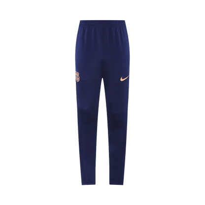 Barcelona Trainingspak 2025/26 Marineblauw Oranje