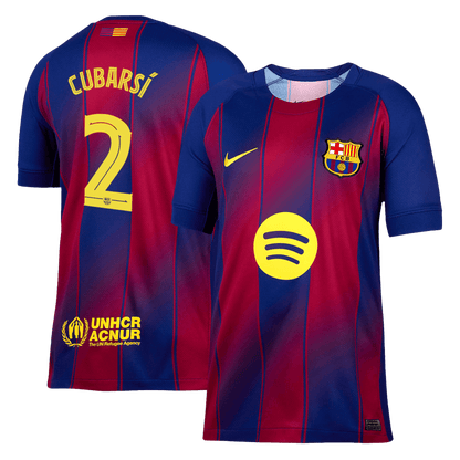 CUBARSÍ #2 Barcelona Thuisshirt 2025/26 - UCL