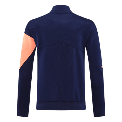 Barcelona Trainingspak 2025/26 Marineblauw Oranje