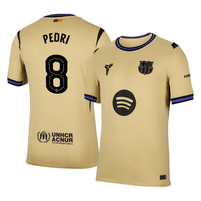 PEDRI #8 Barcelona Uitshirt 2025/26 - UCL