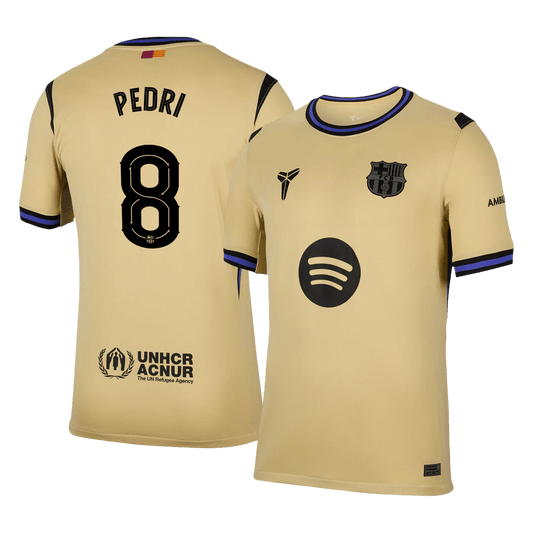 PEDRI #8 Barcelona Uitshirt 2025/26 - UCL