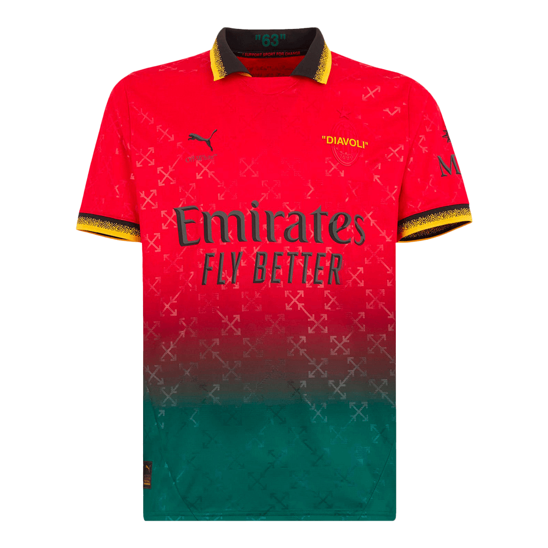 AC Milan Vierde Shirt  2024/25 Rood