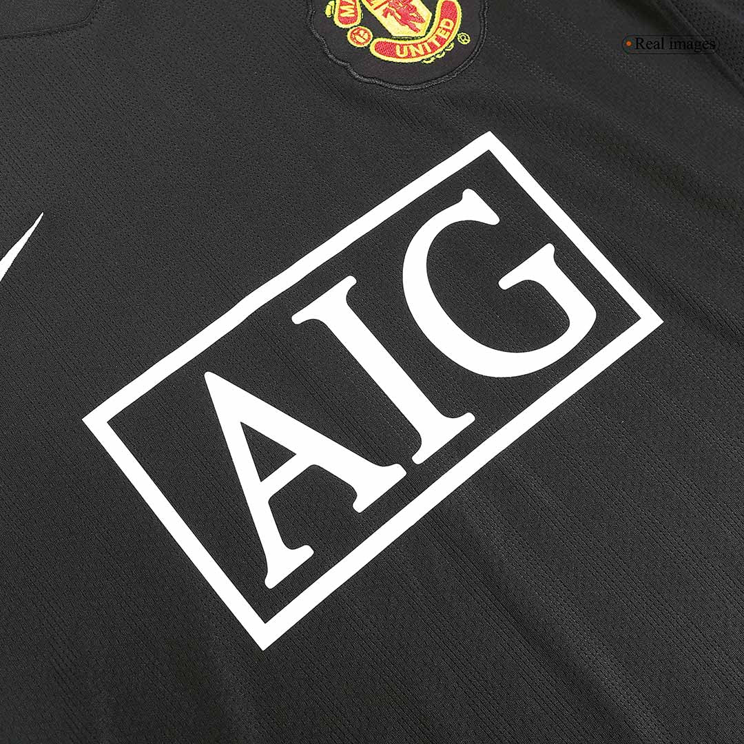 SCHOLES #18 Retro 2007/08 Manchester United Uitshirt (Long)