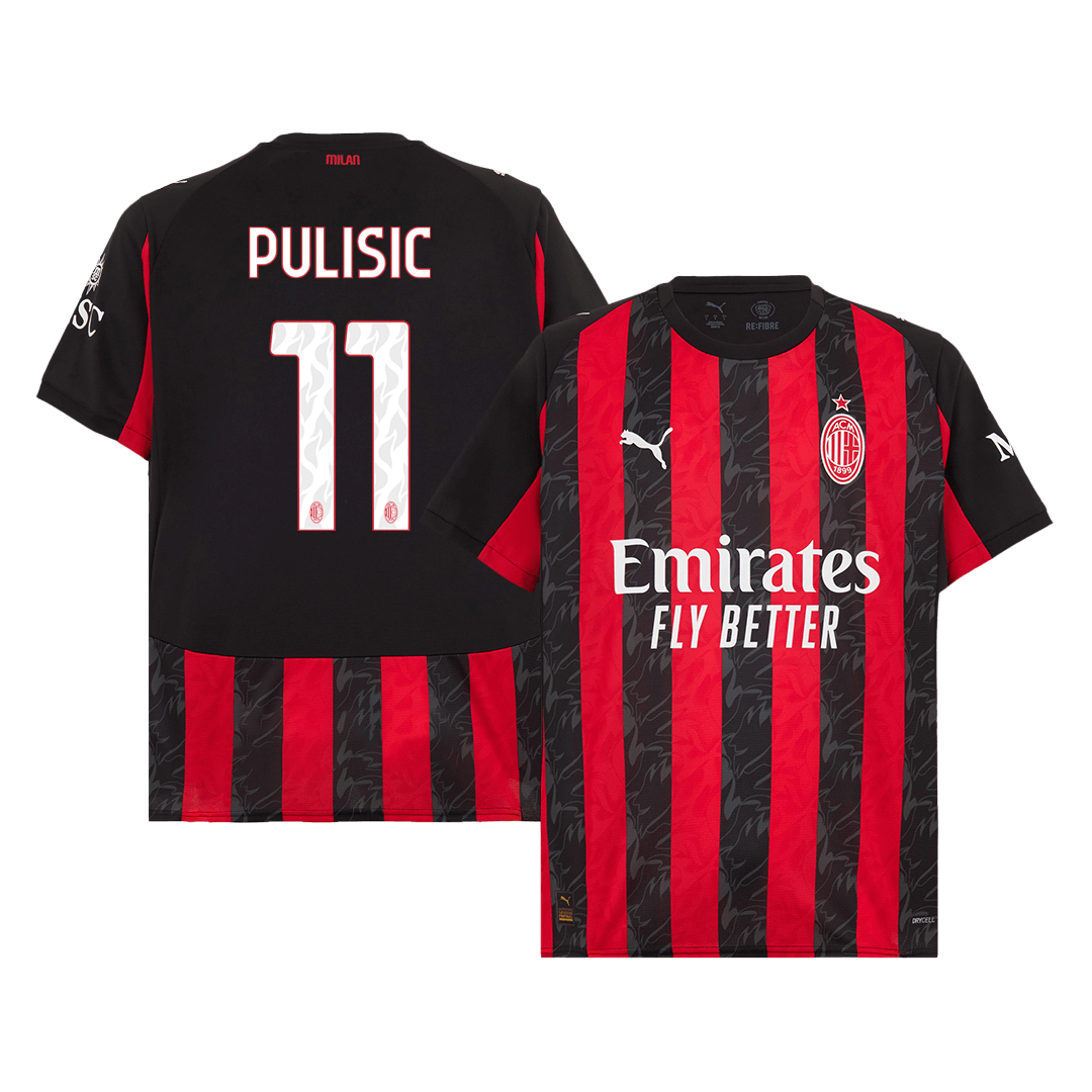 PULISIC #11 AC Milan Thuisshirt 2025/26