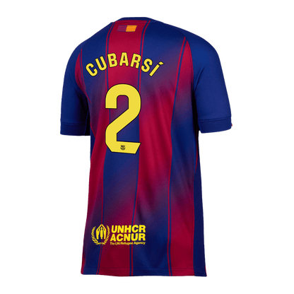 CUBARSÍ #2 Barcelona Thuisshirt 2025/26