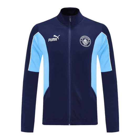 Manchester City Trainingsjack 2025/26 Marineblauw