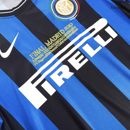 Retro voetbalshirt Inter Milan Thuisshirt 2009/10 - UCL Final