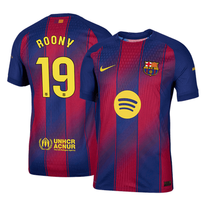 ROONY #19 Barcelona Thuisshirt 2025/26 Spelersversie