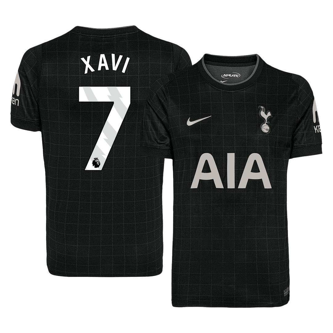 XAVI #7 Tottenham Hotspur Uitshirt 2025/26