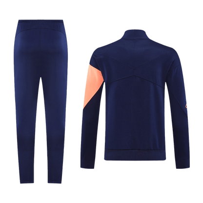 Barcelona Trainingspak 2025/26 Marineblauw Oranje