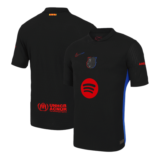 Spelersversie Barcelona Uitshirt 2024/25 -No Spotify