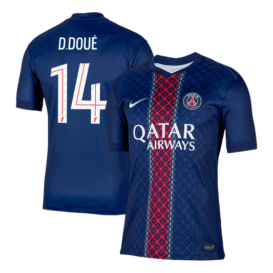 D.DOUÉ #14 PSG Thuisshirt 2025/26