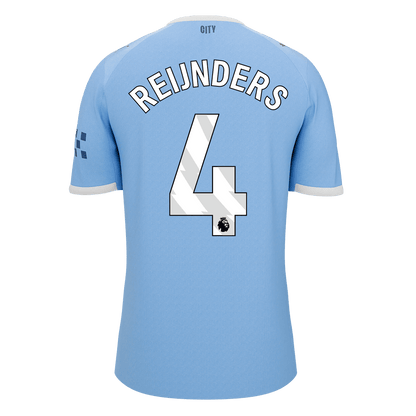 REIJNDERS #4 Manchester City Thuisshirt 2025/26