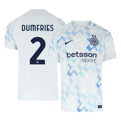 DUMFRIES #2 Inter Milan Uitshirt 2025/26