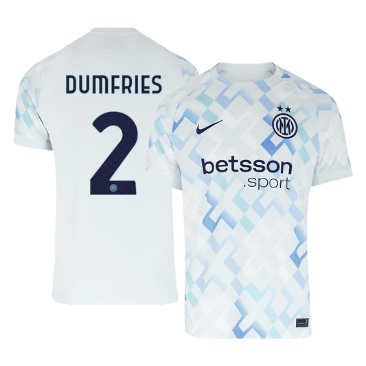 DUMFRIES #2 Inter Milan Uitshirt 2025/26