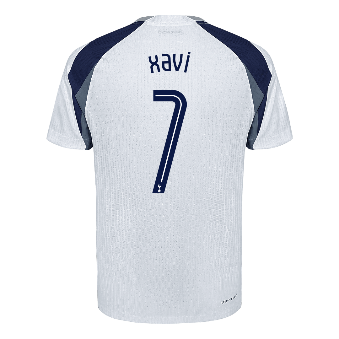 XAVI #7 Tottenham Hotspur Thuisshirt 2025/26 Spelersversie - UCL