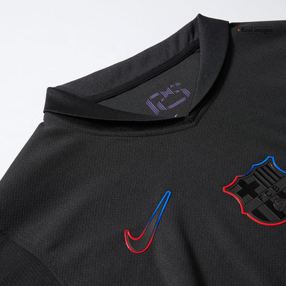 LAMINE YAMAL #19 Barcelona Uitshirt 2024/25-UCL-zonder tekst